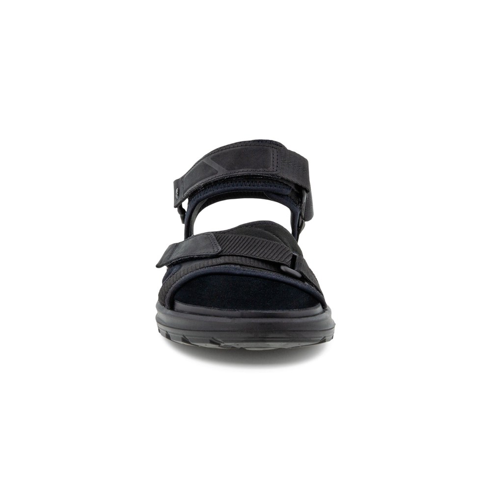 ECCO Mens Sandals Black - Exowrap 3S Velcro - FUP-703418